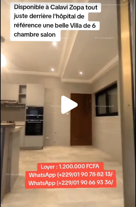 VILLA DE 6 CHAMBRES A LOUER