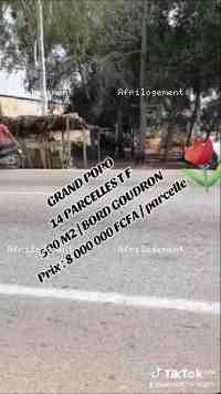 LOT DE 14 PARCELLES A VENDRE - GRAND-POPO