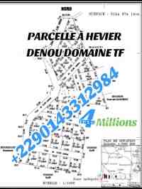 PARCELLES 350M² A VENDRE - HEVIE DENOU CALAVI