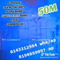 TERRAIN ANGLE DE RUE A VENDRE - AKPAKPA AGONGBOMEY COTONOU