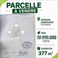 PARCELLE A VENDRE - AKPAKPA AGBODJEDO COTONOU