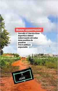 PARCELLE A VENDRE